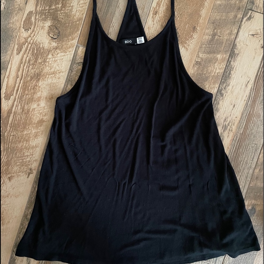 Urban Outfitters Black Tank Top Dress